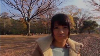 Petite babe Iku Sakuragi sucks and strokes a cock 2