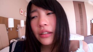 Amateur Satomi Nomiya has her cunt nailed