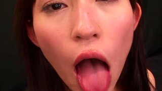 Naughty Teen Mika Osawa Swallows Cum Until She?s Stuffed 5