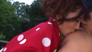 Horny Rin Sakuragi getting nailed in rough outdoor sex 3