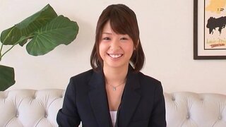Pretty JP hottie Nanami Kawakami takes off panties for hardcore pussy plowing