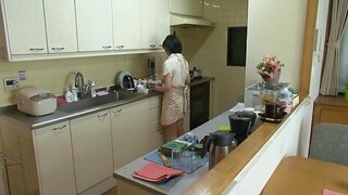 Hot chick Erina Nagasawa enjoys being drilled and filled