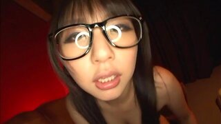 Sweet and sexy Tsubomi gives blowjob and footjob with pov 2