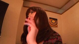 Hot Japanese middle aged woman was fucked as a school dressed girl 8