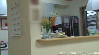 Lustful Asian milf Marika Tsutsui is drilled in a doggystyle 3