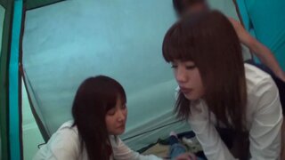 Sexy group sex adventure with horny Asian Risa Shiori