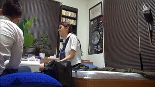 Lucky studs enjoys a Japanese schoolgirl 2