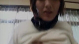 folded Schoolgirl Akane Yoshizawa Rides His Dick