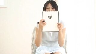 Erina Nagasawa gently removing her clothes