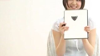 Erina Nagasawa gently removing her clothes