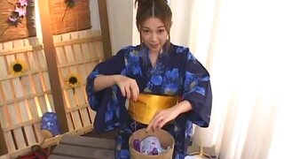 Asami Ogawa Pretty Asian chick in sexy costume likes games 10