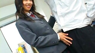 Akane Hotaru gives a hot blowjob 2