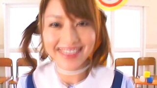 Akiho Yoshizawa Lovely gal in costume has hard sex 17