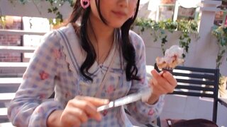 Handjob diva Aya Miyazaki loves the taste of hot cock 4