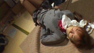 Bondage sex addicted guy fucks hot teen girl Yuria Sena 2