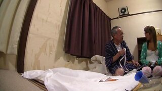 Cock sucking during sneaky voyeur action 2