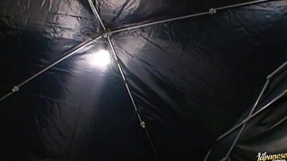 Nozomi Mitani Japanese model enjoys sucking her friends huge cock 2
