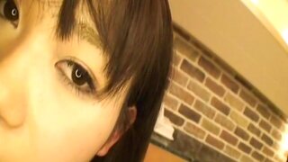 Natsumi Kato beautiful Asian girl gets cum facial 4