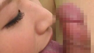 Hot milf Yui lots of insane dildo sucking and hand work on cock 2