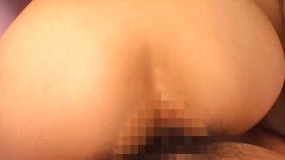 Two playful Asian teens Yui Miho and Mitsu Amai enjoy threesome bang 3