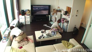 Teen Aina Tsuji gets seduced by horny and hot stud 7