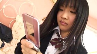 Hikaru ose Asian schoolgirl has a shaved pussy 2