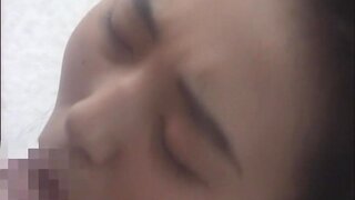 Hot Asian babe, Hitomi Shiraishi sucks and fucks an old guy 3