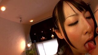 Rough hardcore scenes with slim mature Moeka Nomura