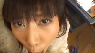 Rin Satomi Beautiful Asian doll shaves her pussy and shows it off 2