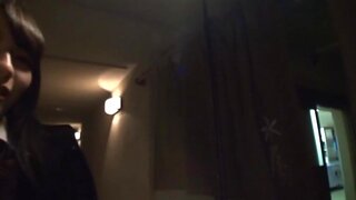 Passionate Japanese schoolgirl engulfs and rides cock in a toilet 3