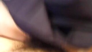 Azusa Miyanaga hardcore action with cum on tits