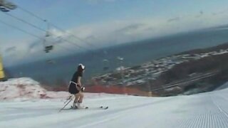 Rin Kawamoto Asian doll is skiing nude 2