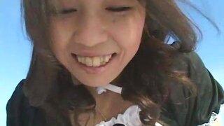 Rin Kawamoto Asian doll is skiing nude 2