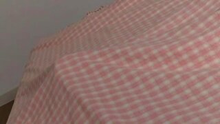 Sweet Japanese teen Ai Uehara masturbates herself furiously