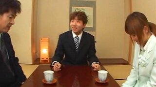 Asumi Mizuno Asian model gets her furry hole drilled 3