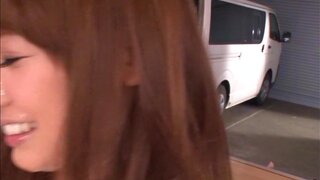 Shion Utsunomiya takes two dicks in her mouth