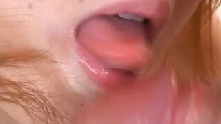 Rika Sakurai Japanese model sucks two huge cocks 3