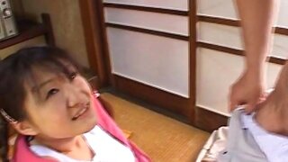 Risa Hano Naughty schoolgirl sucks cock 4