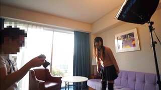 Alluring schoolgirl enjoying intense pussy stimulation 5
