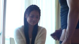 Busty Japanese teen Kana Tsuruta engulfs rod gets screwed