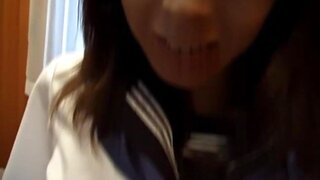 Fumika kinky Asian schoolgirl