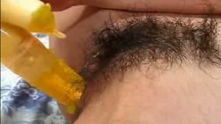 Horny Asian Teen 18+ Drills Her Pussy with a Dildo
