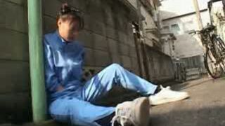 SexyAsian Teen 18+ Riku Shiina Fingers Her Hairy Pussy Outdoors